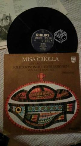 Vinilo LP Misa Criolla de Ariel Ramirez Nuevo !