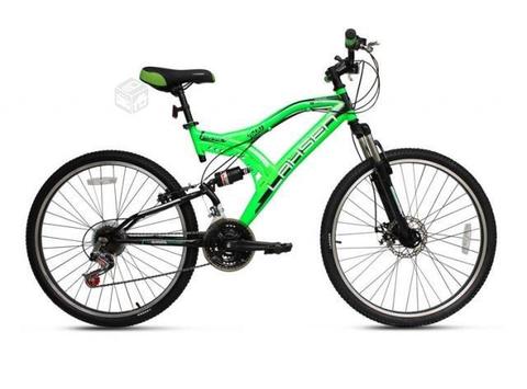 Bicicleta Lahsen Impact aro 26 (color verde)