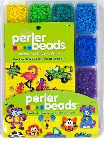 Perler beads, bandeja de cuencas