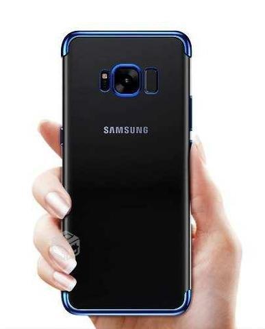 Carcasa Samsung Galaxy S9 Plus Transparente Azul