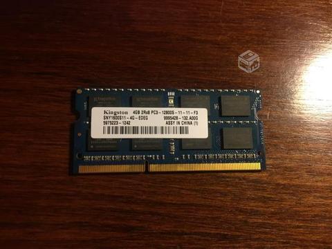 Kingston 4GB Ram DDR3 1600MHz