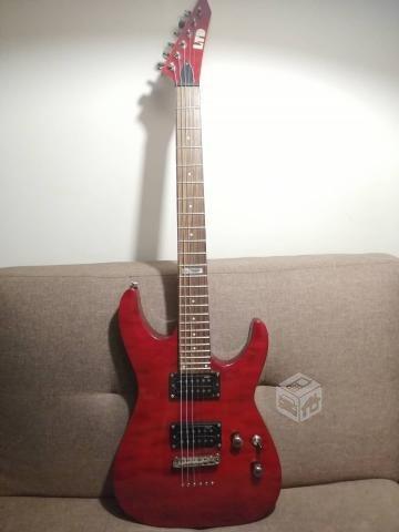 Guitarra Eléctrica Ltd Mh100qmnt