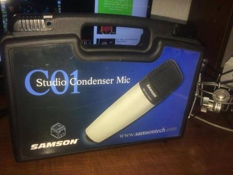 Microfono Samson C01 + Araña