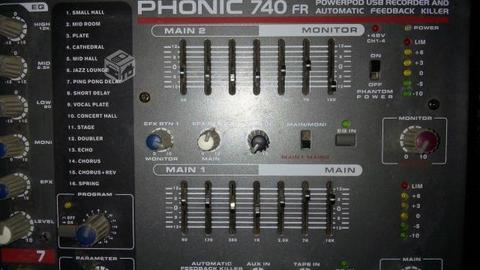 Phonic 740 fr