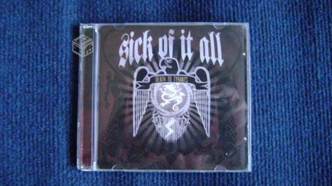 CD SICK OF IT ALL - Death to Tyrants Nuevo
