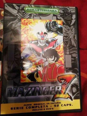 DVD MAZINGER Z 92 capítulos versión original