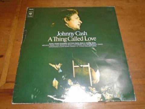 Vinilo Johnny Cash A Thing Called Love 1972