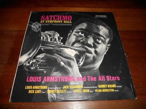 Vinilo Louis Armstrong Satchmo At Symphony Hall