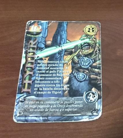 Cartas mitos y leyendas tcg