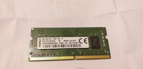 2 Ram DDR4 4Gb 2133mhz para Notebook