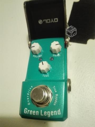 Pedal Guitarra Overdrive Joyo Ironman Green Legend