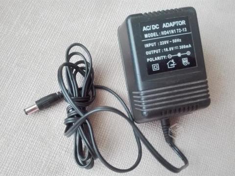 Transformador Cargador 16v A 300ma