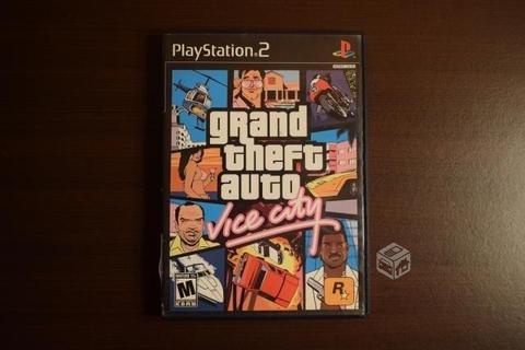 GTA Vice City PS2 + Manual