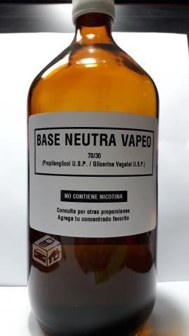 Vapers Base Neutra para mezcla 70VG/30PG