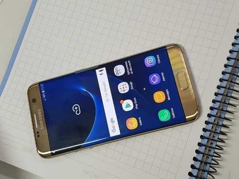 Samsung s7 edge dorado