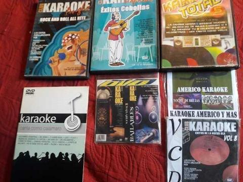 Discos de Karaokes DVDs y VCDs 6