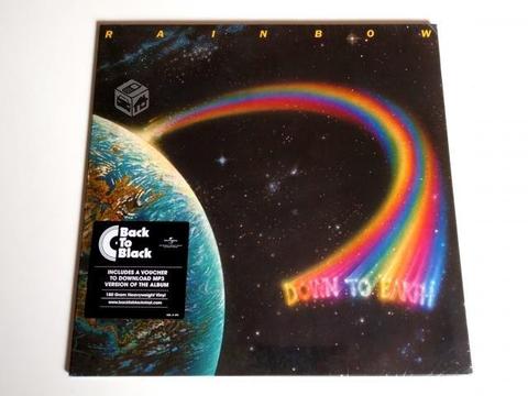 Vinilo rainbow / down to earth / nuevo sellado