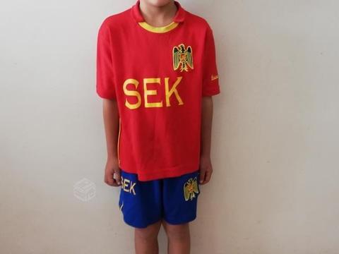 Uniforme entreno escuela unión española talla 6