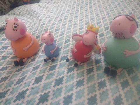 Familia Pepa Pig cerámica