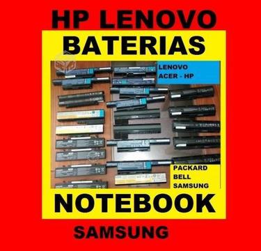 Pilas baterías equipos notebook