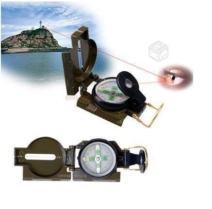 Brújula Magnética Compass Tipo Militar Lensatica