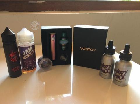 Vaporizador voopoo caliber con agregado