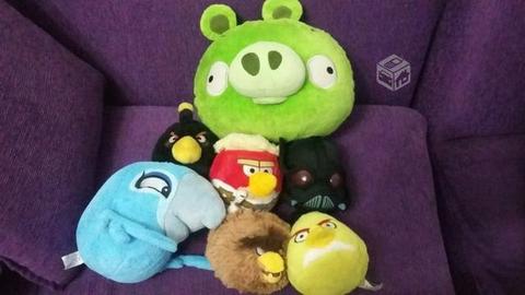Lote de Peluches Angry Birds