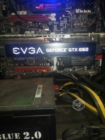 Nvidia gtx 1060 6gb evga doble fan