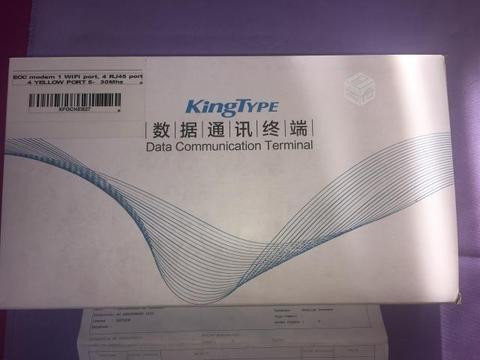 Kingtype Eoc Modem / Router Es27-4f