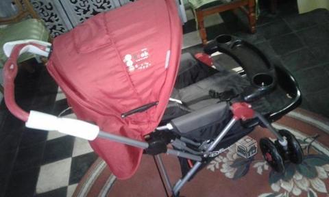 Coche Cuna y paseo Pooh (Disney)