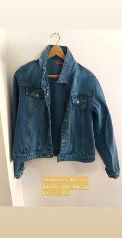 Chaqueta jeans talla M/L