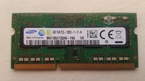 Memoria Ram 4GB DDR3L 1600 Samsung
