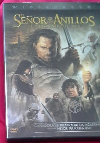 Dvd Señor De Los Anillos 3, El Retorno del Rey