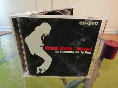 Michael Jackson La leyenda del Pop CD y DVD