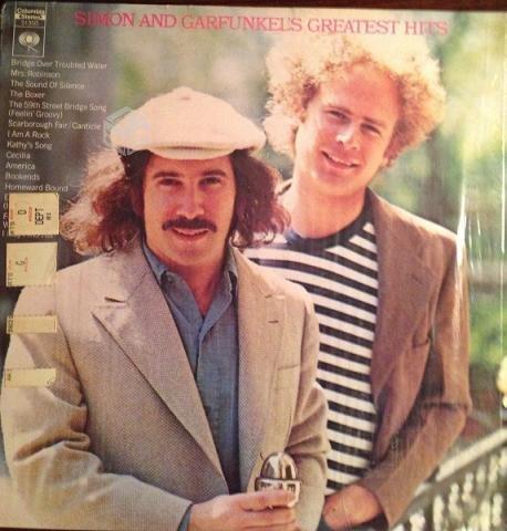 Vinilo de simon and garfunkel -greatest hits