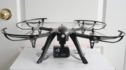 Espectacular dron para cámara de ación. E. Inmed
