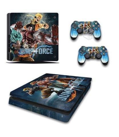 Skins Ps4 Slum Jump Force Consola+Skins 2 Controle