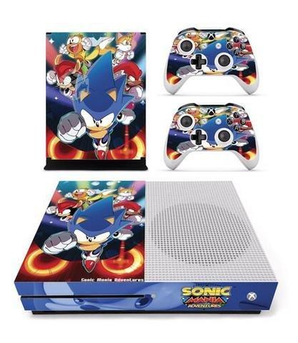 Skins Xbox One S Sonic Consola+Skins 2 Controles