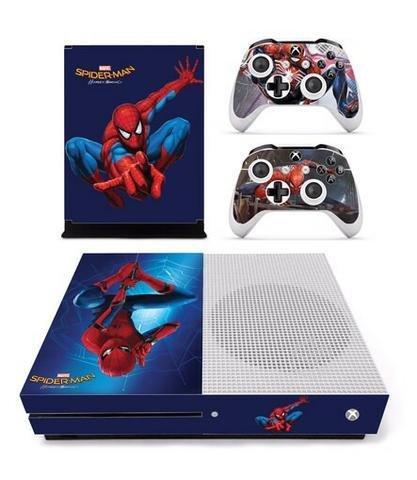 Skins Xbox One S Spiderman Consola+Skins 2 Control