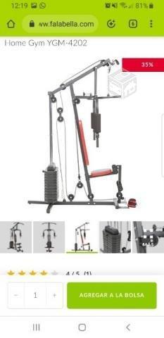 Máquina de ejercicios Master fit