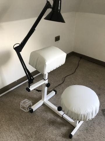 Pedicure apoyapies taburete