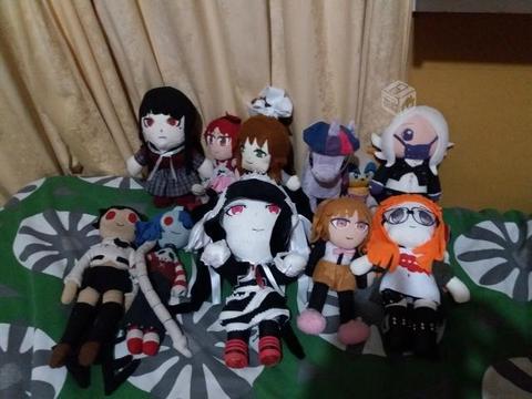 Lote de peluches anime