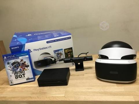 PlayStation VR + Astro Bot + PS Camera