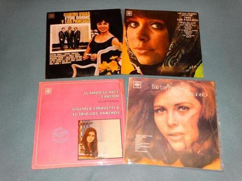 PACK de Vinilos LP Del Trio Los Panchos (4 DISCOS)