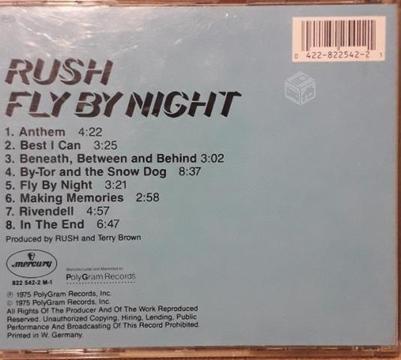 Rush Fly by Night