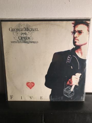 Vinilo - George Michael and Queen - Five Live