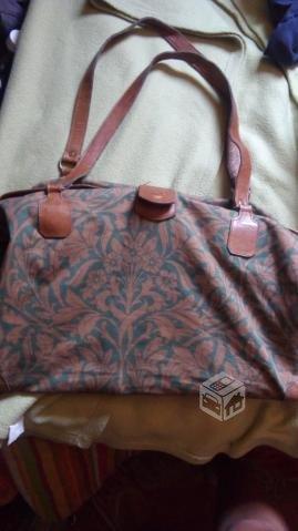 Bolso vintage de cuero los bordes