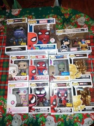 Funko pop exclusivos y regulares