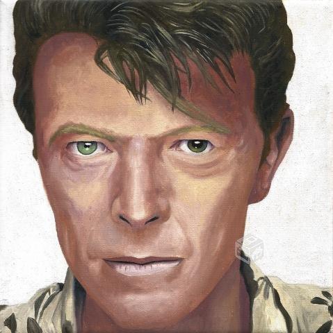 Retrato de David Bowie