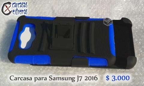 Carcasa Samsung J7 2016 para Trekking con funda